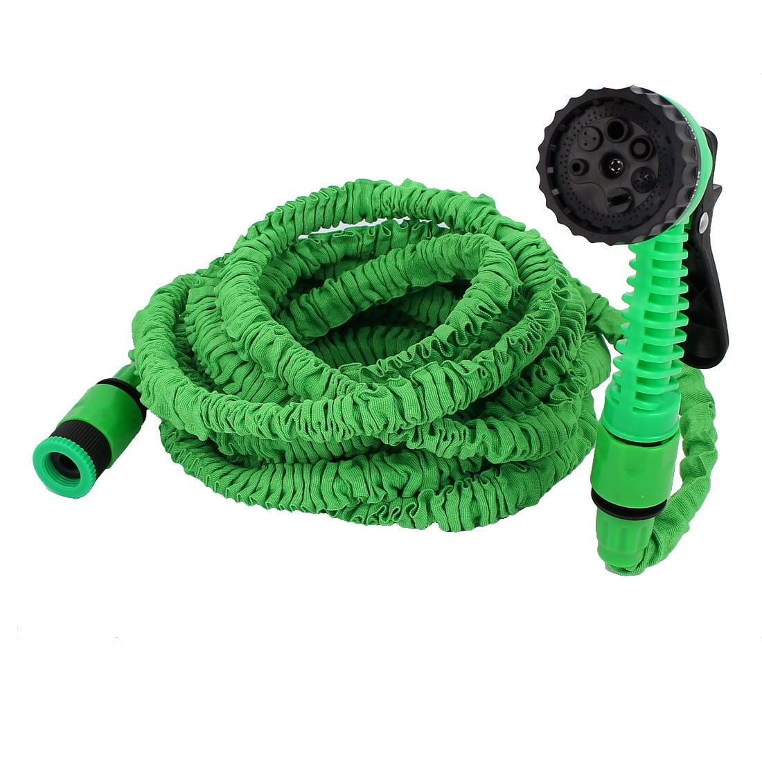 Garden Black Green Nylon Stretchy Hose 