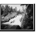 thumbnail image 2 of Historic Framed Print, Hull's Falls, Keene Valley, Adirondack Mountains, 17-7/8" x 21-7/8", 2 of 9