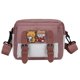 thumbnail image 2 of Bolso bandolera de nailon para mujer, bandolera pequeña con cremallera (rosa) Tmvgtek Para estrenar, 2 of 9