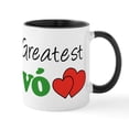 thumbnail image 2 of CafePress - World's Greatest Vovo Mug - 11 oz Ceramic Mug - Novelty Coffee Tea Cup, 2 of 6