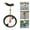 Orange, variant on ToppiJoy 18 Inch Black Wheel Unicycle for Adults & Kids, One Wheel Bike Adjustable Seat, Wheel Cycling Exercise Bicycle for Balance Training, Cycling