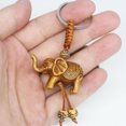 thumbnail image 3 of Ludlz Lucky Elephant Resin Pendant Keychain Car Key Ring Holder Bag Purse Decor Gift, 3 of 8