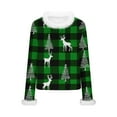 thumbnail image 5 of Karight Christmas Sweatshirts for Women Cute Funny Xmas Tree Graphic Shirt Loose Casual Holiday Party Pullover Tops, 5 of 7