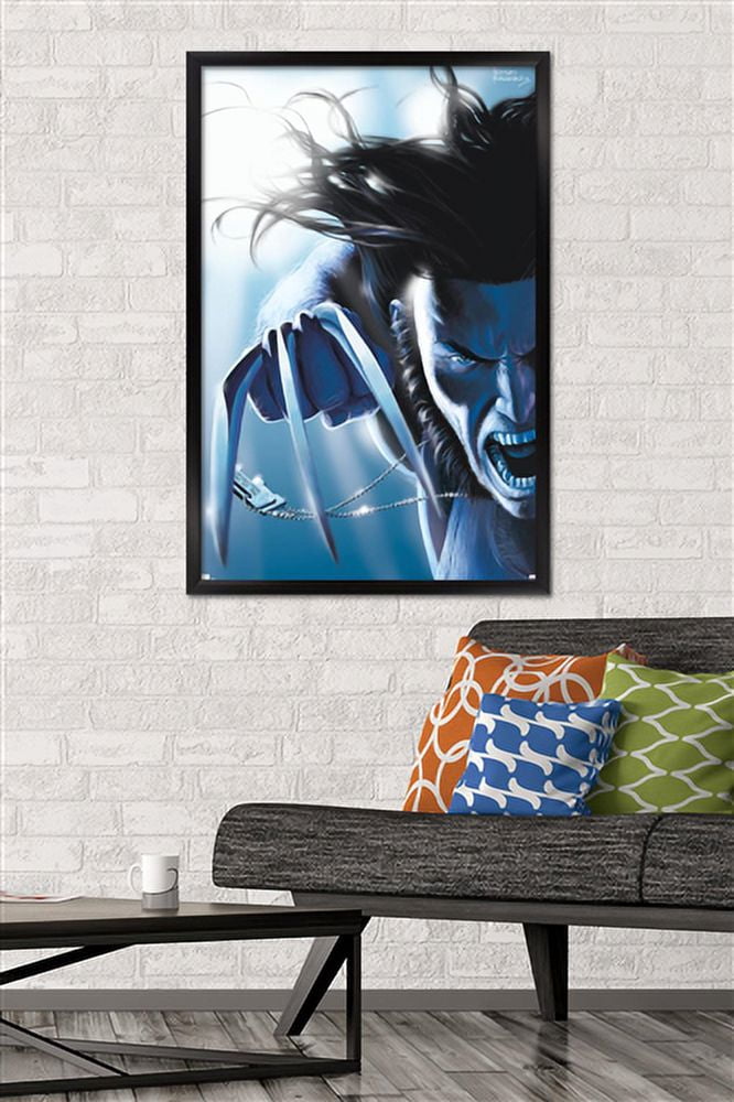 Marvel Comics - Wolverine - Wolverine #11 Wall Poster, 22.375" x 34", Framed