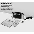 thumbnail image 4 of Réveil Numérique 2-en-1 avec Machine à Bruit Blanc, 20 Sons Relaxants, Double Alarme et Répétition, Écran LED à Intensité Réglable, 5 Options de Minuterie, Alimenté par USB-C - Idéal pour la Chambre, la Chambre de Bébé et les Voyages, 4 of 7