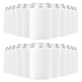 thumbnail image 1 of Uxcell Fundas para latas de cerveza en blanco, fundas colapsables a granel, cubiertas aislantes de espuma para botellas blancas 100, 1 of 7