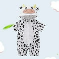 thumbnail image 2 of Icvfdpl Toddler Girls Jumpsuits Summer Boys Short Sleeve Romper Cow Hoodie Outwear For Clothes Trendy Baby Outwear, 2 of 4