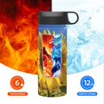 thumbnail image 6 of Goofa Sky Golden Sunflower Field A for Insulated Kettle 18oz Water Bottle Insulated Tumbler with Handle & Flip Straw - Fits in Cup Holder, Leak Resistant Tumbler, 6 of 8