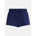 thumbnail image 5 of No Boundaries Soft Sleepwear Shorts, 2.5'' Inseam, Women’s and Women’s Plus XXS-3X, 5 of 5