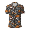 thumbnail image 2 of Daiia Fastfood 1 Pattern Men’s Polo Shirts,Solid Deck Shirt,Classic Fit, Breathable Cotton Polo for Casual and Sport Wear-X-Large, 2 of 7
