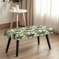 thumbnail image 4 of XYZCANDO Washable Stretch Bench Seat Cover for Living Room Bedroom, Polyester Spandex Elastic Band Chair Seat Protector Cover with Breathable, 4 of 9