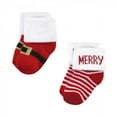 thumbnail image 6 of Hudson Baby Unisex Baby Cotton Rich Newborn and Terry Socks, 12 Days Of Christmas, 0-6 Months, 6 of 8