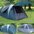 thumbnail image 4 of NTK Super Arizona GT up to 12 Person 20.6 by 10.2 by 6.9 Height Foot Sport Family XL Camping Tent 100% Waterproof 2500mm Tent, 4 of 6