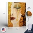 thumbnail image 2 of Marco de lona Crossroads Home Decor Golden Tears de Gustav Klimt, 2 of 7