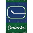 thumbnail image 2 of NHL Vancouver Canucks - Retro Logo 13 Canvas Wall Poster, 14.725" x 22.375", 2 of 4