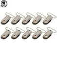 thumbnail image 5 of 20PCS Metal Suspender Clips Suspender Snap For Clothes Decoration Project Craft20pcs, 5 of 8