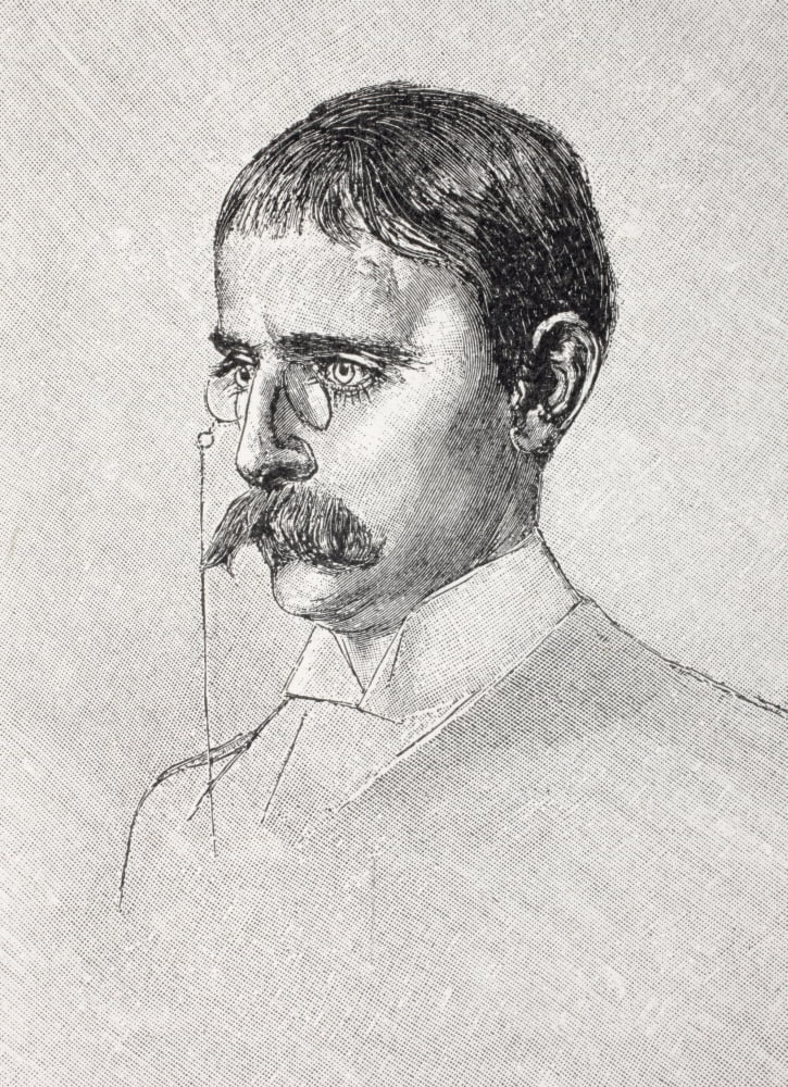 Karl Peters 1856 To 1918 German A Founder Of German East Africa Todays Tanzania From Afrika Dets Opdagelse Erobring Og Kolonisation Published In Copenhagen 1901 Canvas Art - Ken Welsh Design Pics (12