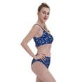 thumbnail image 6 of High Waisted Bikini Sets For Women, Nautical Anchors A Swimsuits Tummy Control, Two Pieces Bathing Suit, 6 of 8