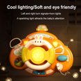 Yiaieng Child Copilot Steering Wheel with Light and Music Electric