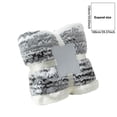 thumbnail image 4 of Sentmoon Blanket Throw Throw Blanket Decorative Exceedingly Soft Luxurious Throw Blanket for Couch Warm Cozy Velvet Flannel Blanket for All Seasons Lightweight Comfy Blanket for Sofa Bed, 4 of 7