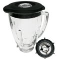 thumbnail image 1 of Jarra de vidrio de 6 tazas para licuadora Savebuy con kit de cuchillas, 1 of 6
