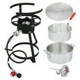 thumbnail image 2 of Zimtown 10QT Fish Fryer Turkey Fryer Outdoor 2 Piece Set Propane Boil Pot Outdoor Cooking 55000BTU, 2 of 7