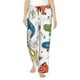 thumbnail image 1 of Balery Dinosaur Pantalones de pijama para mujer, pijamas ultraligeros, pantalones de estar por casa-X-Large, 1 of 6