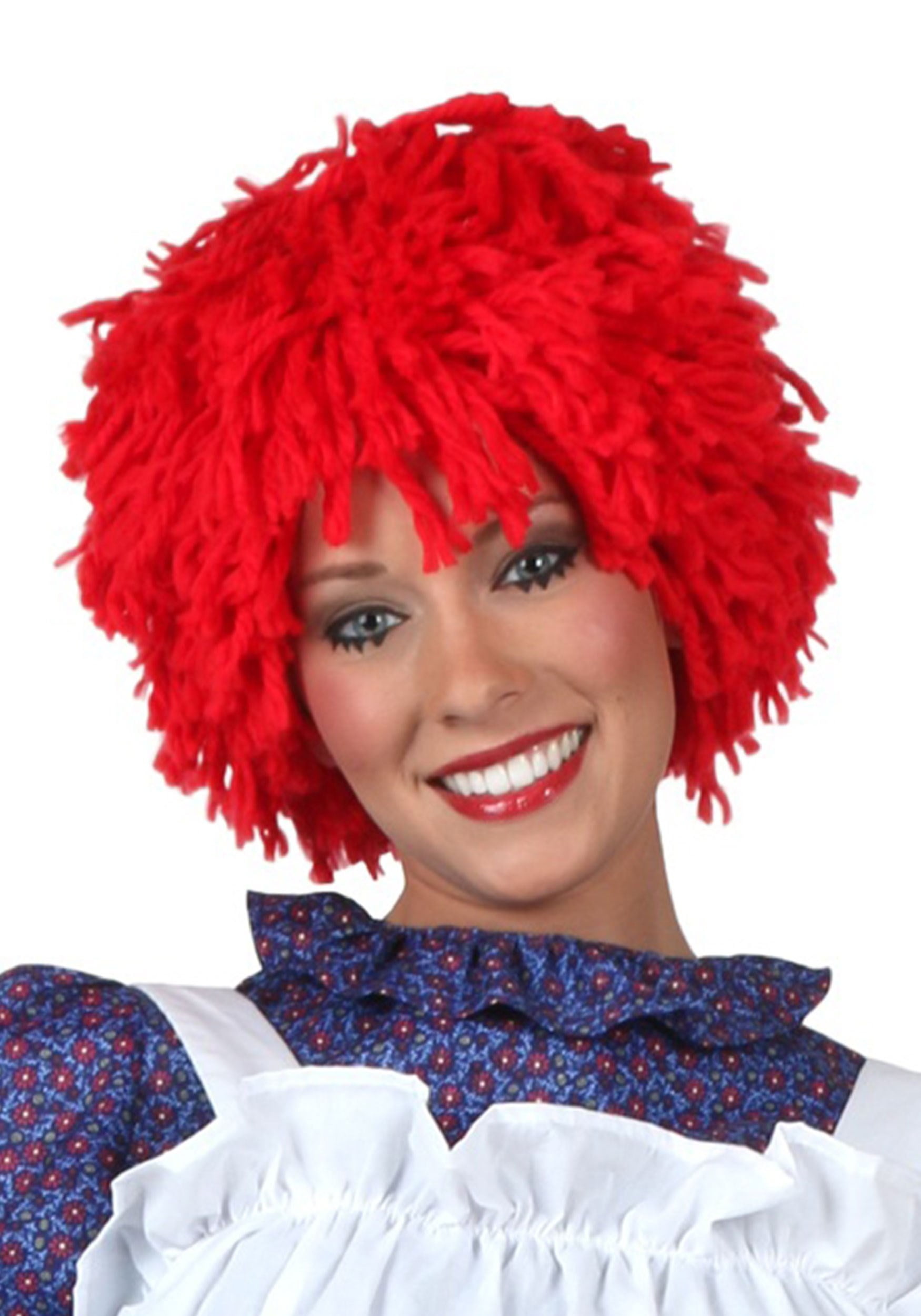 red hair rag doll