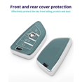 thumbnail image 4 of Haoyoumei Adecuado Para Llave Bmw. La Funda Avanzada De Tpu Suave Es Compatible Con Llave X1 X3 X4 X5 X6 X7 M5 M6 1 3 4 5 6 7 Gt5 Gt6 Llave De Protección Completa De 360 ​​Grados (Cubierta De Llave Az, 4 of 5