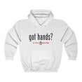 thumbnail image 4 of got hands? Unisex Heavy Blendâ„¢ Hooded Sweatshirt, 4 of 4