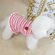 thumbnail image 3 of Ropa de mascotas para perros y gatos Vestido de rayas de fresa Verano Poliéster suave Cómodo interior al aire libre desgaste, 3 of 6