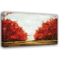 thumbnail image 1 of Allison Pearce 32x23 Gallery Wrapped Canvas Wall Art Titled - Red Glory, 1 of 4