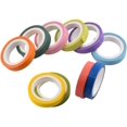 thumbnail image 2 of 10 Rolls Decorative Masking Tapes Adhesive for Scrapbooking DIY Gift（Muticolours）, 2 of 5