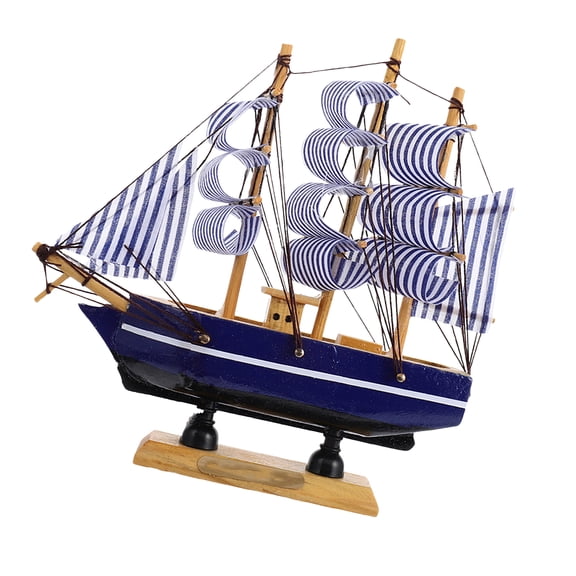 WRITWAA Ocean Sailboat Cake Topper, Assorted Colors, 1 Piece - Perfect Birthday & Party Cake Decoration