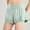 Green, variant on Women's Shorts Plus Size Bermuda 4X Sports Casual Outerwear Drying Tight High Waisted Yoga Pants