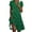 Green, variant on qolati Summer Dresses for Women 2025 V Neck Short Slevee Polka Dot Casual Dresses Loose Flowy A Line Boho Vacation Beach Sundress with Pockets
