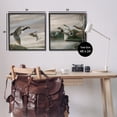 thumbnail image 3 of Stupell Industries Geese & Ducks in Nature Animals Painting Black Framed Art Print Wall Art, 24 x 24, Set of 2, 3 of 8
