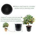 3 Gallon Nursery Pots with 12 inch Saucers