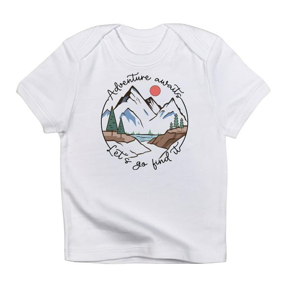 CafePress - Adventure Awaits Let'S Go Find It T Shirt - Infant T-Shirt