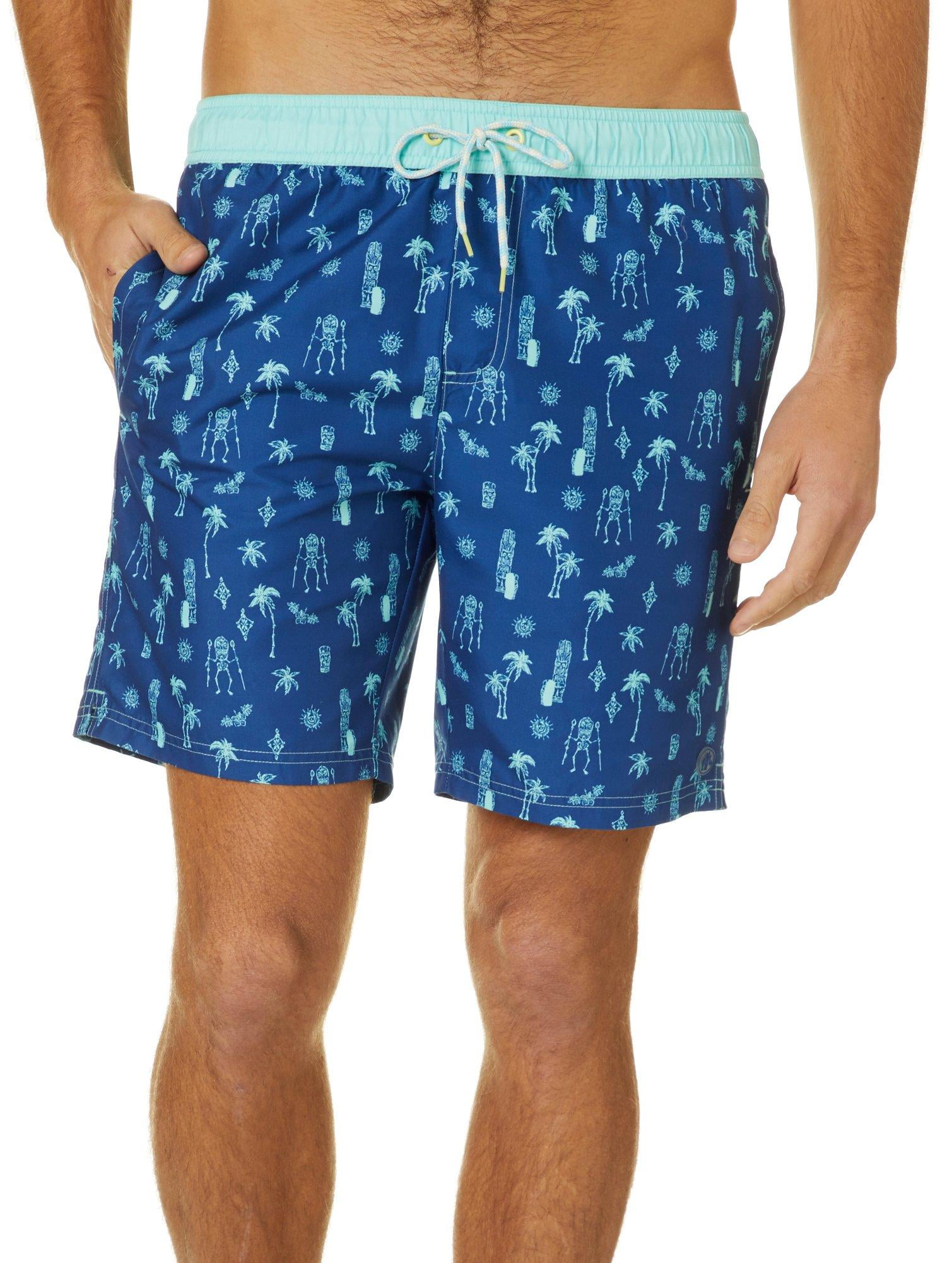 caribbean joe swim trunks