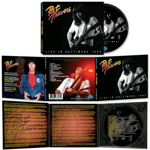 Pat Travers - LIVE IN BALTIMORE 1982 - Music & Performance - CD
