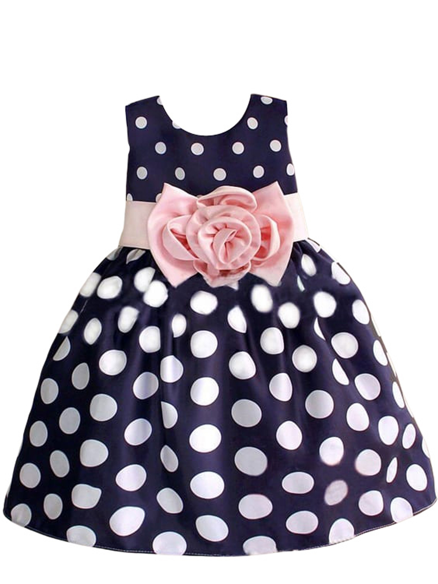 Flower Girls Baby Kids Clothes Long Sleeve Polka Dot Party Princess Tutu Dress Flower Girls Baby Kids Clothes Long Sleeve Polka Dot Party Princess Tutu Dress