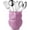 Purple, variant on Comfify Ceramic Owl Utensil Holder for Kitchen Countertop Use, White