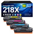 thumbnail image 1 of Tóner VIPSIM 218X, paquete de 4, compatible con HP 218A, 1 of 6