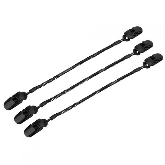 Black  Retainer, Black  Retainers, 3pcs Hat Clip For Fishing, For Kayak Fishing Boating Camping