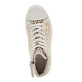 thumbnail image 3 of DOLCE VITA Womens Beige Leopard Print Comfort Lace Veola Round Toe Platform Zip-Up Athletic Sneakers Shoes 8 M, 3 of 4