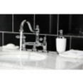thumbnail image 3 of Kingston Brass KS3911AL Standard Mount Restoration Bathroom Bridge Faucet, 3 of 5