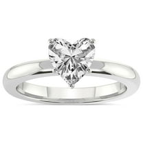 IGI Certified 4 Carat Heart Shape Lab Grown Diamond Engagement Ring | 14K White Gold |Quinn Solitaire Diamond Ring | FG-VS Quality Friendly Diamonds