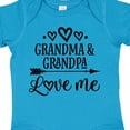 thumbnail image 4 of Inktastic Grandma Grandpa Love Me Arrow Boys or Girls Baby Bodysuit, 4 of 5