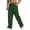 28# Army Green, variant on Men's Lightweight Sweatpants Baggy Sweat Pants Open Bottom Lounge Jogger Sweatpants with Pockets Khaki S